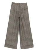 Alberto Biani Wool Flannel Trousers