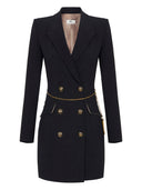 Elisabetta Franchi Double Breasted Dress