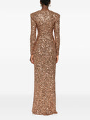 Elisabetta Franchi V Necked Long Dress