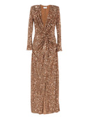 Elisabetta Franchi V Necked Long Dress