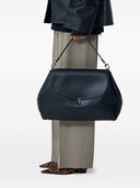 Toteme Main T Lock Leather Shoulder Bag