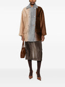Fendi Wool Furry Coat
