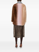 Fendi Wool Furry Coat