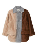 Fendi Wool Furry Coat
