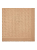 Fendi Ff Silk And Wool Scarf