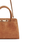 Bolso de cuero de gamuza Fabiana filippi