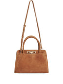 Bolso de cuero de gamuza Fabiana filippi