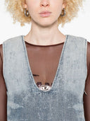 Diesel denim kort kjole