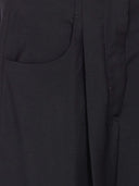 Fendi Wool Wide Leg Trousers