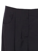 Fendi Wool Wide Leg Trousers