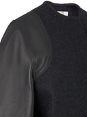 Fendi Wool And Leather Coat