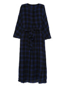 Daniela Gregis Tartan Wool Dress