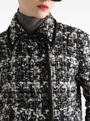 Dolce & Gabbana Wool Blend Tweed Jacket