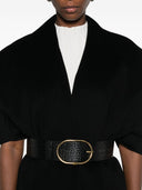 Elisabetta Franchi Wool Belted Coat