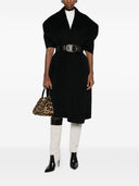 Elisabetta Franchi Wool Belted Coat