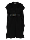 Elisabetta Franchi Wool Belted Coat