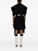 Elisabetta Franchi Wool Belted Coat
