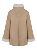 Fay Leather Shealing Cape