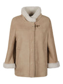 Fay Leather Shealing Cape