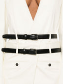 Dsquared2 riem met dubbele borsten