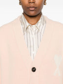 Ami Paris Ami De Coeur Wool Cardigan