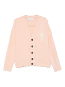 Ami Paris Ami De Coeur Wool Cardigan