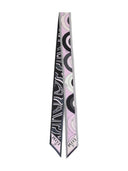Pucci印刷丝绸foulard