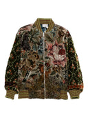 Pierre Louis Mascia Printed Silk Blend Bomber Jacket