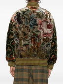 Pierre Louis Mascia Printed Silk Blend Bomber Jacket