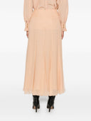Chloè Silk Long Skirt