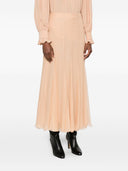 Chloè Silk Long Skirt