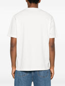 Autry X Maison Kitsune Logo Cotton T Shirt