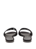 Dolce & Gabbana Dg Logo Leather Sandals