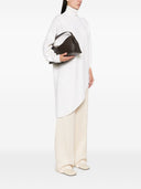 Toteme Pre T Lock Leather Clutch
