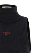 Fendi Wool Turtle Neck Top
