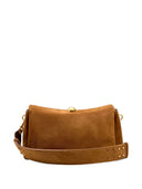 Ami Paris Suede Leather Shoulder Bag