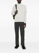 C.P.Company Logo Wool Turtle Neck Sweater
