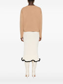 Max Mara V Neck Sweater In Cashmere Wool