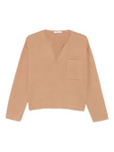 Max Mara V Neck Sweater In Cashmere Wool