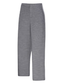 Max Mara Pure Wool And Cotton Trousers