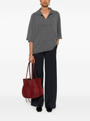 Emporio Armani Capsule Wool Oversized Polo Shirt