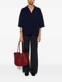 Emporio Armani Capsule Wool Oversized Polo Shirt