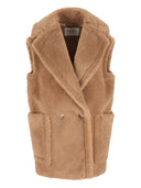 Max Mara Wool Double Breasted Vest