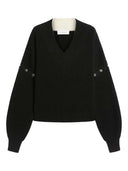 Sport Max V Neck Wool Sweater