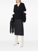 Sport Max V Neck Wool Sweater