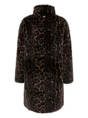 Ap Paris Blair Leopard Coat