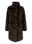 Ap Paris Blair Leopard Coat