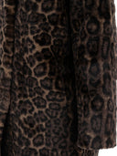 Ap Paris Blair Leopard Coat