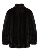 MM6 Maison Margiela faux pelsjakke