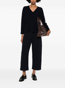 Max Mara Pure Wool And Cotton Trousers